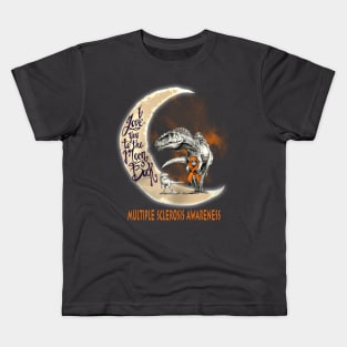 multiple sclerosis dinosaur Kids T-Shirt